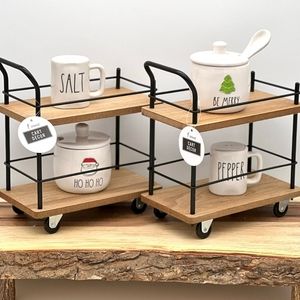 SOLD-Target bar cart set